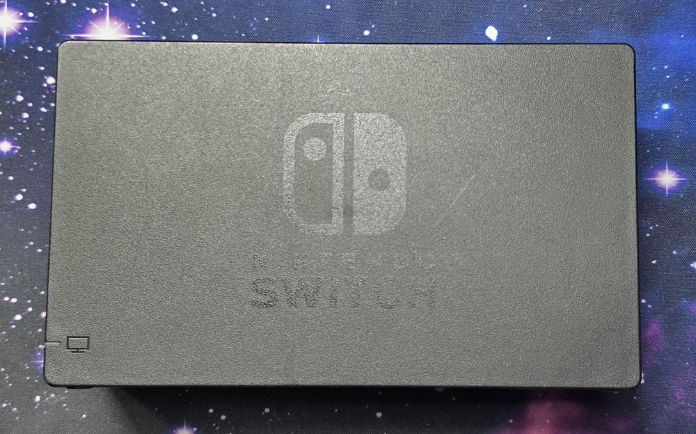 OEM Nintendo Switch Dock Only - Black - Tested Working - Used