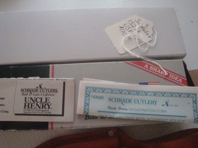Schrade 152 UH. NOS. Made in USA