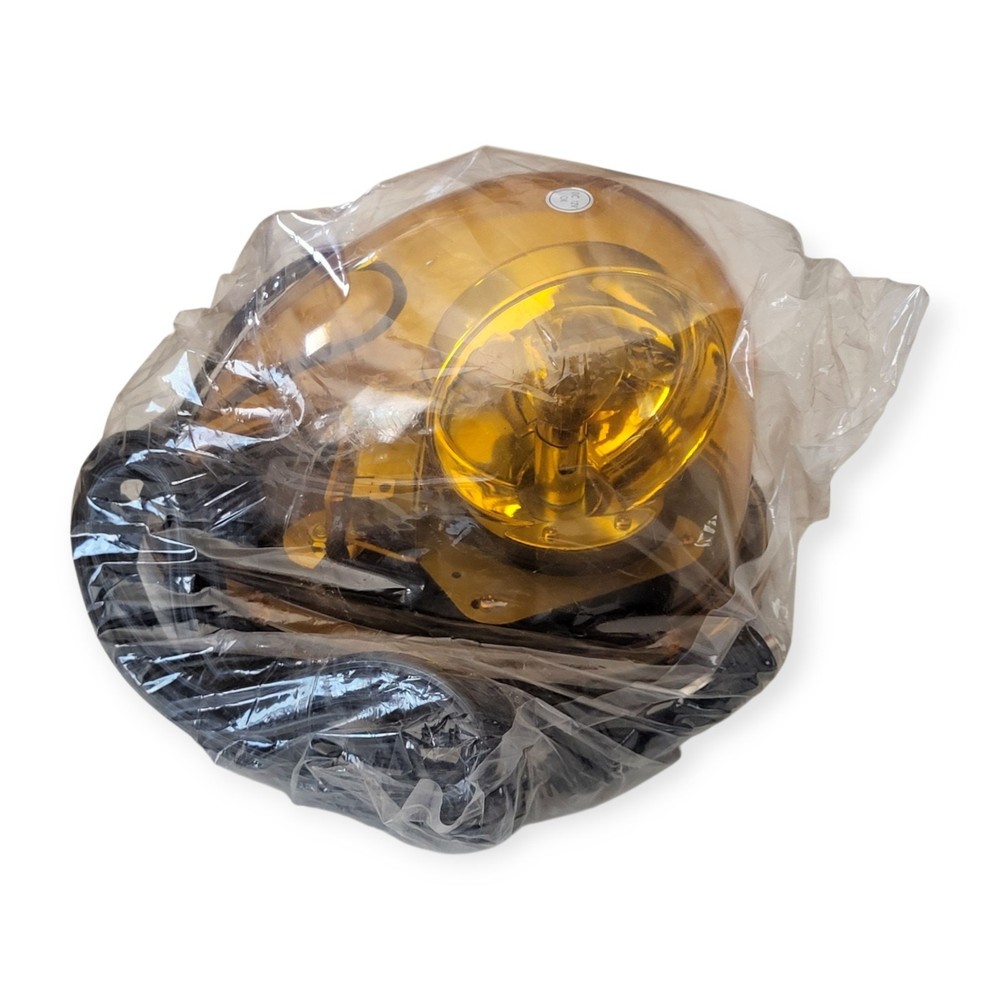 GRAINGER APPROVED 2ERT5 Beacon Light,Amber,Rotating 2ERT5