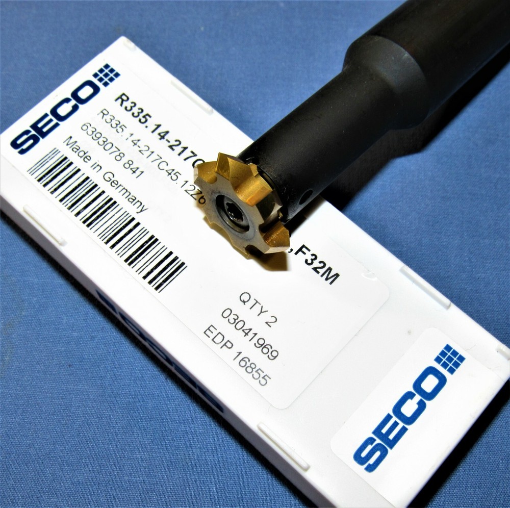 Seco 335.14-2014.0-.36-100 Indexable Tooling Arbor with insert kit