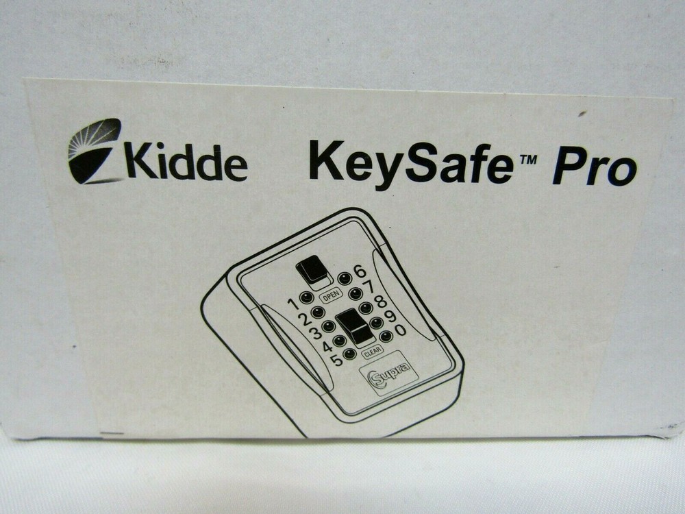 Kidde 001267 KeySafe Pro Multiple Key S7 Pushbutton Combination Key Box SEALED