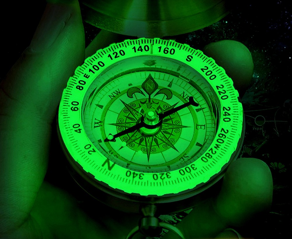 Camping compass classic style