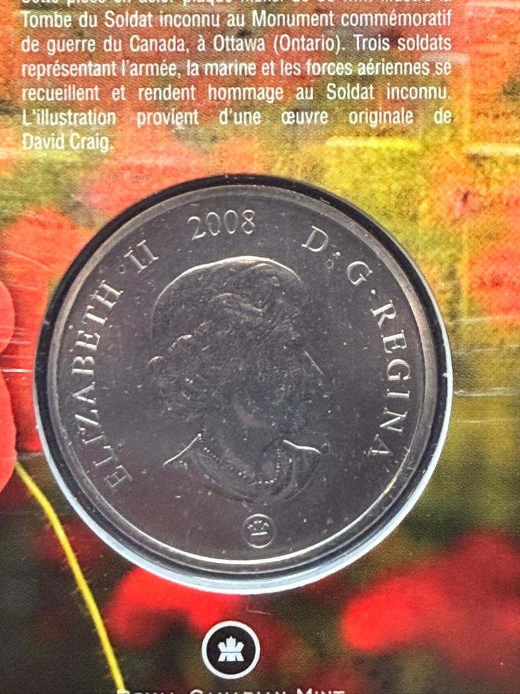 2008 Lest we forget Armistice Commemorative Set