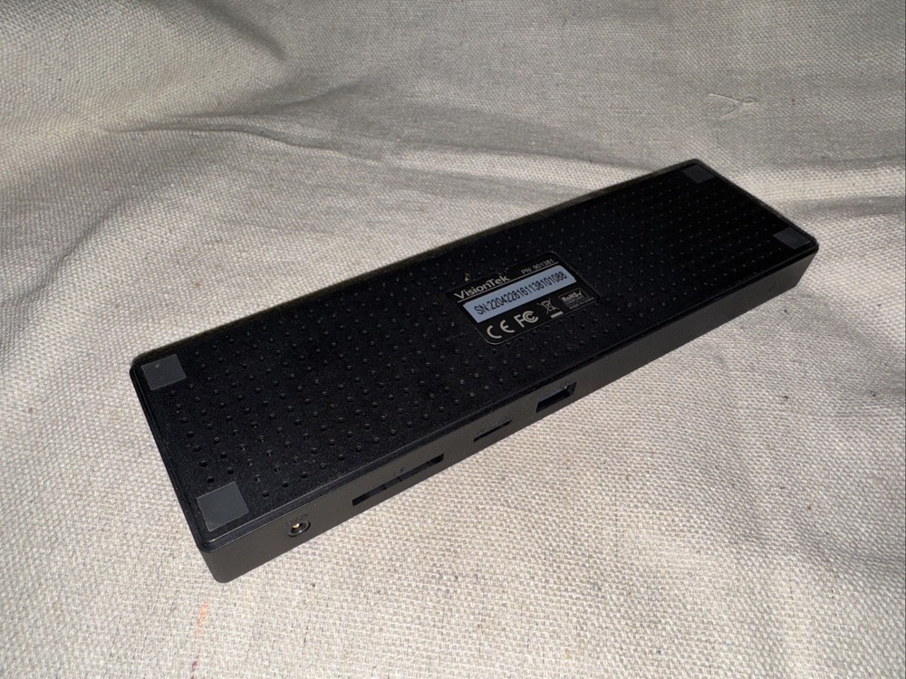 VisionTek VT2500 Docking Station. No Power Supply