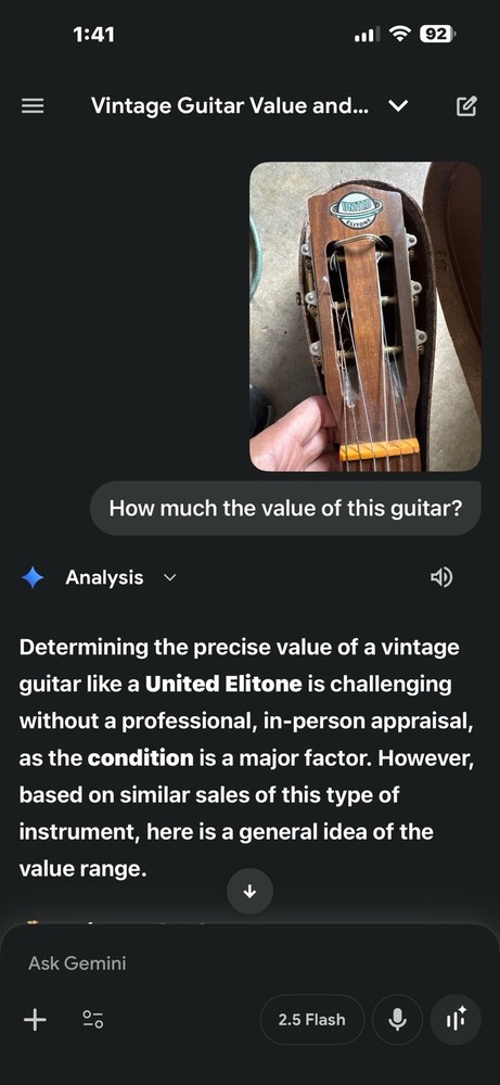 United Elitone Guitar