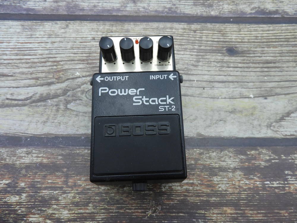 Boss ST-2 Power Stack Distortion Guitar Effect Pedal w/box from japan