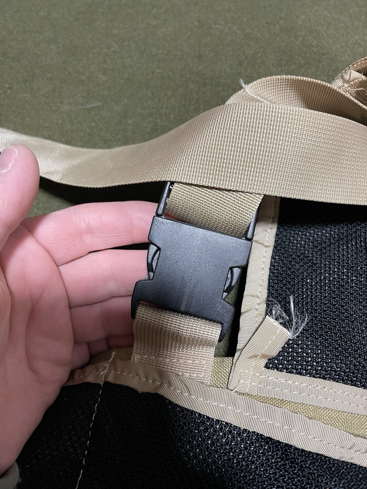 RARE Surplus ranger Assault Carrying Kit. NO broken Parts Or Fraying