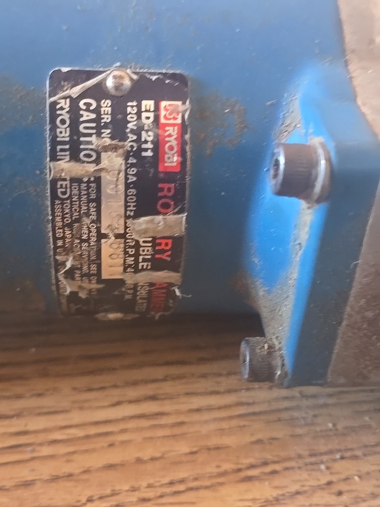 ryobi rotary hammer drill ED-211 Tested