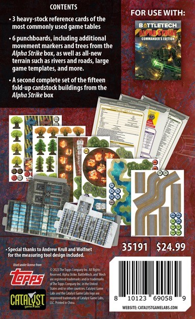 BattleTech: Alpha Strike - Counters Pack CYT 35191