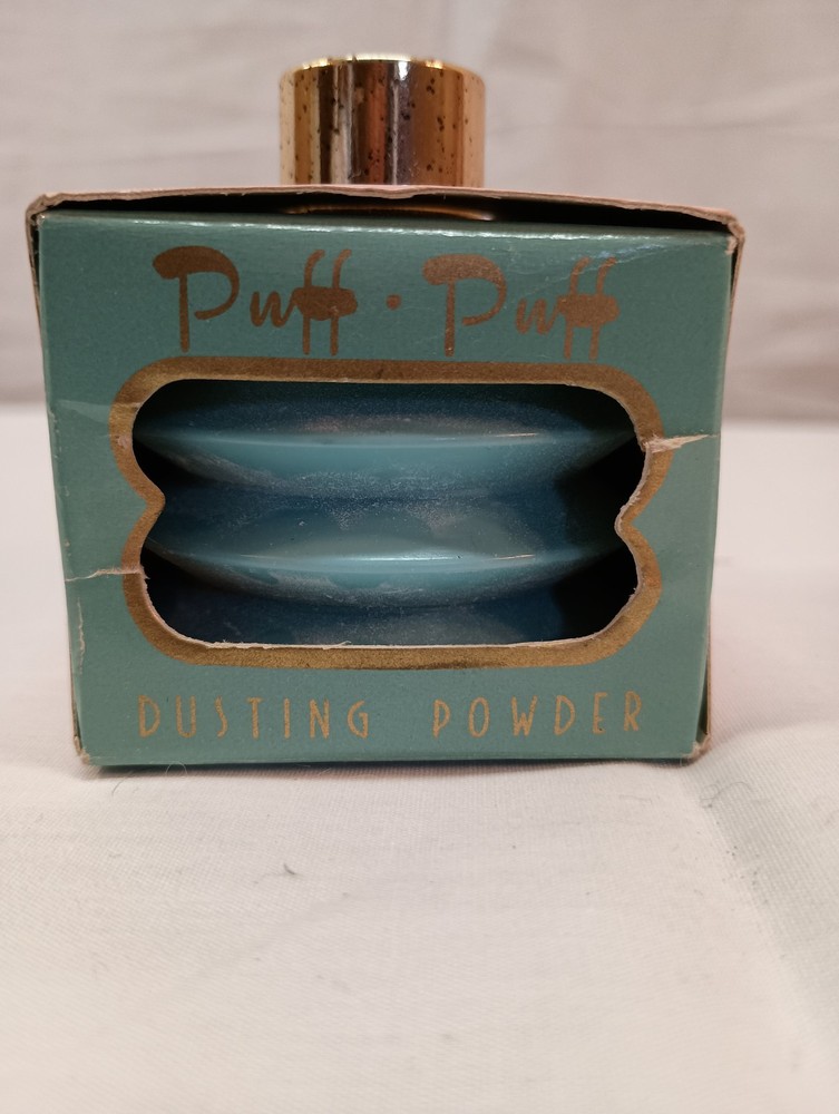 Vintage Puff Puff Dusting Powder NIP