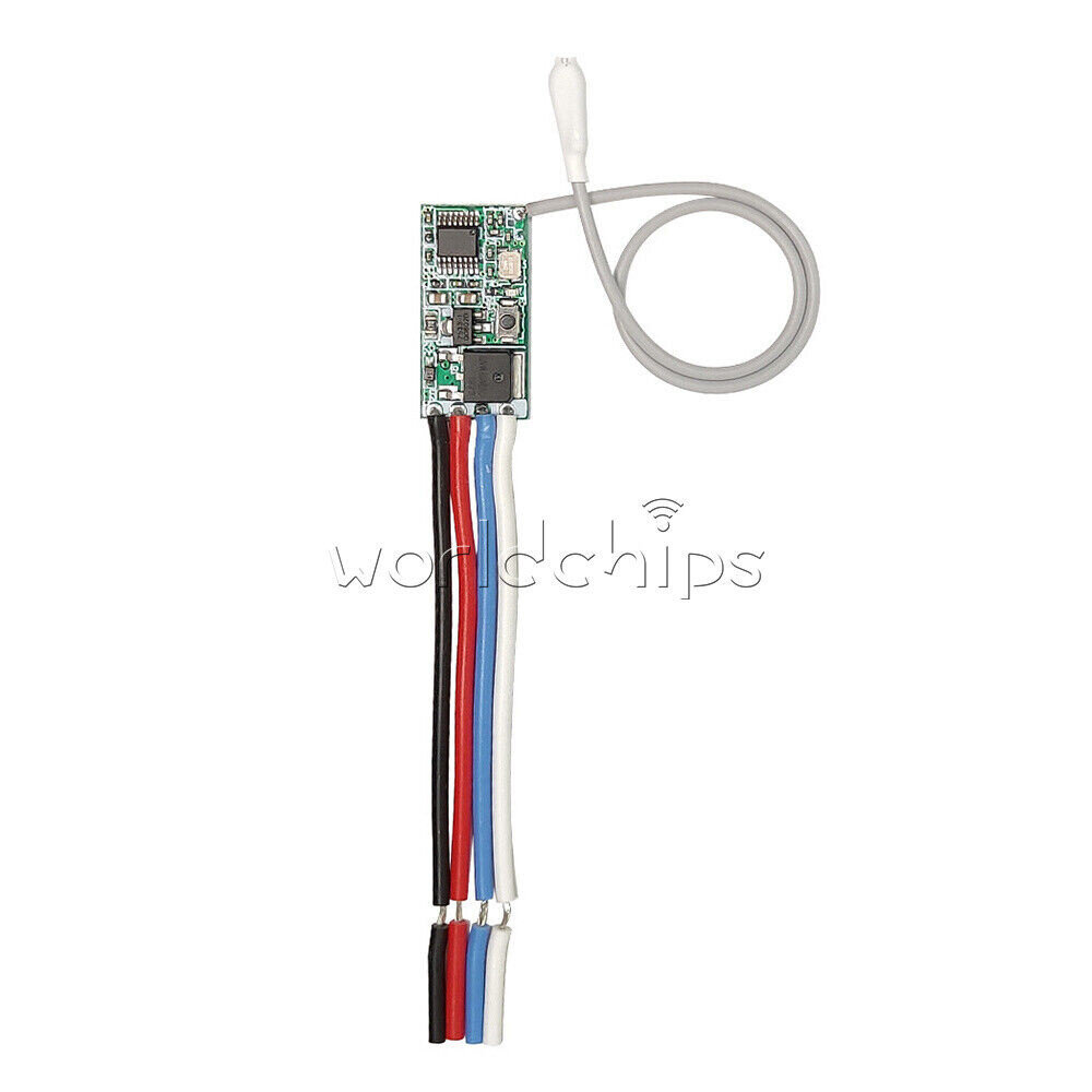 433mhz DC 3.6V-24V 1CH Relay Wireless RF Remote Control Switch Receiver Module