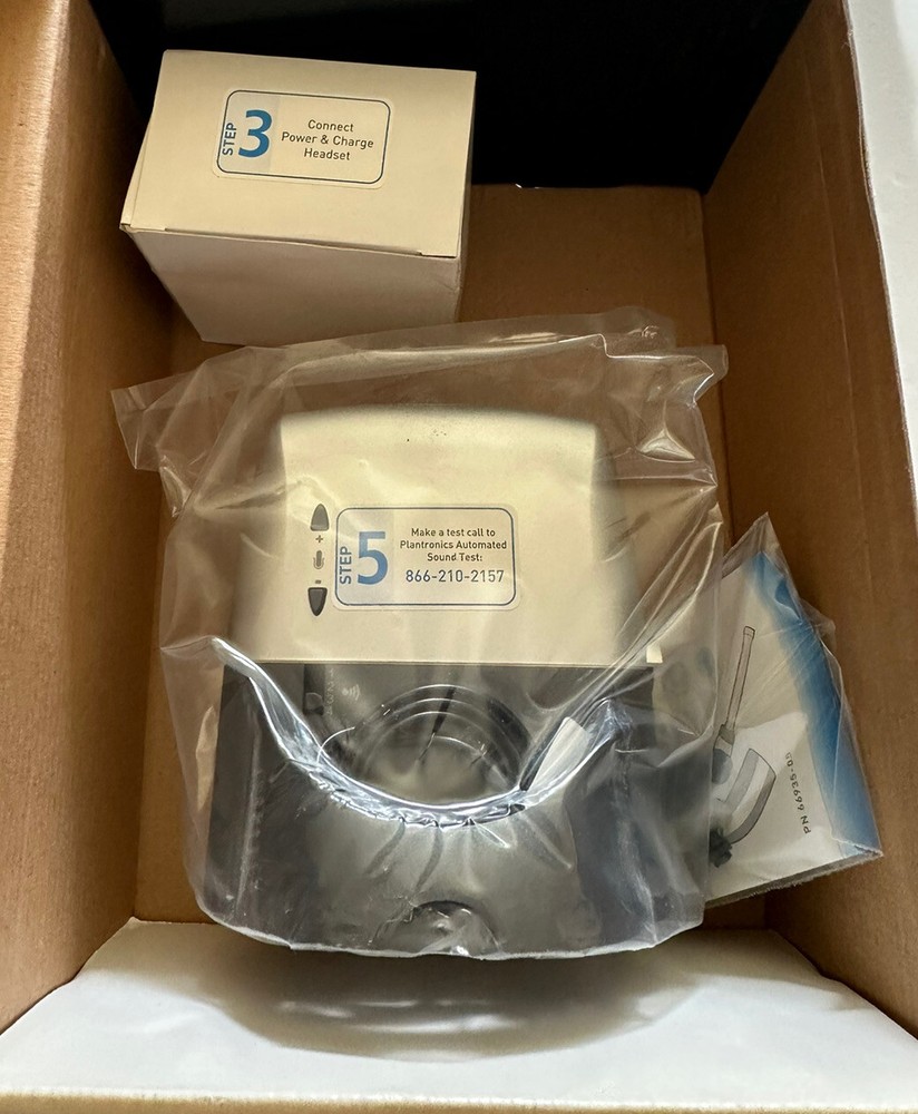 Plantronics Wireless CS70N/HL10 Silver Ear-Hook Headsets