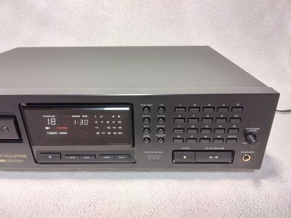 KENWOOD DP-5020 CD Compact Disc Player Tested