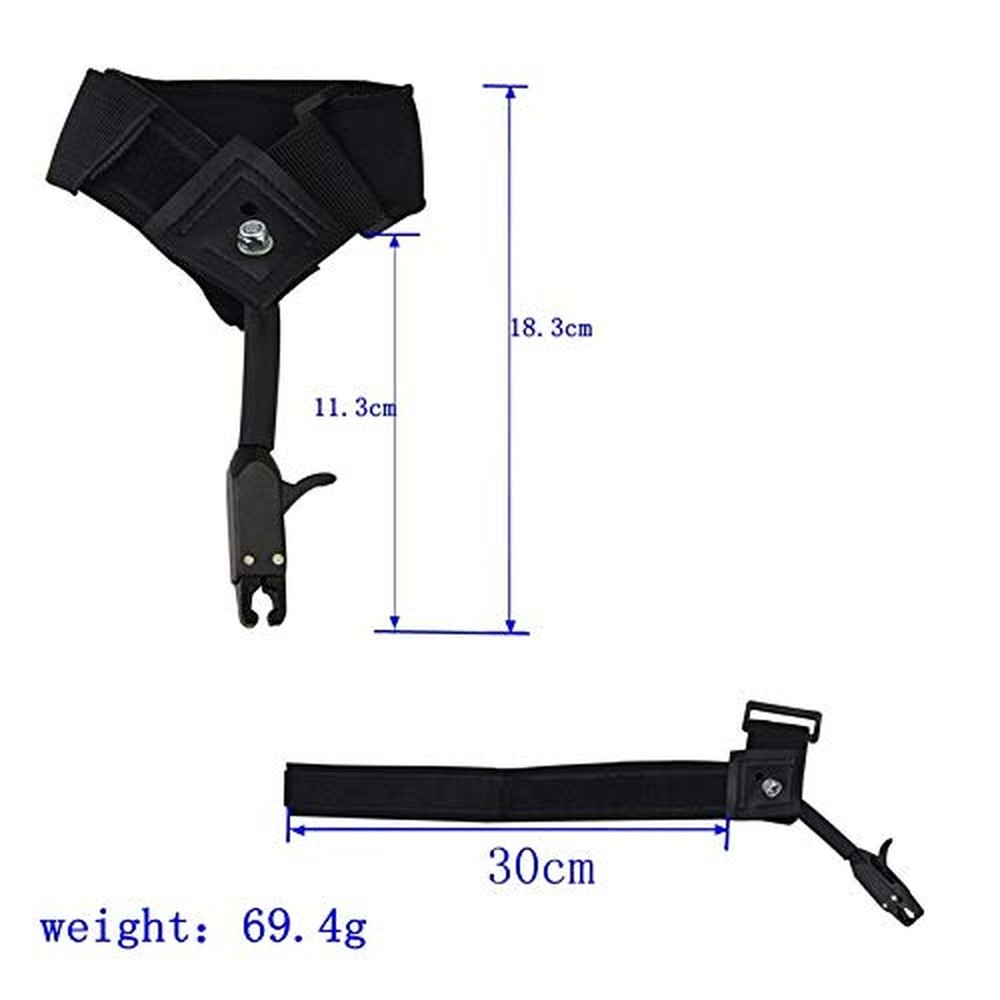 SHARROW Archery Compound Bow Release Wrist Strap Archery Release Aids Hunting...