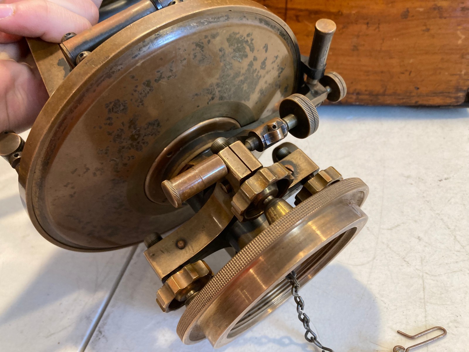 1906 KEUFFEL & ESSER SURVEYOR TRANSIT THEODOLITE ORIGINAL BOX