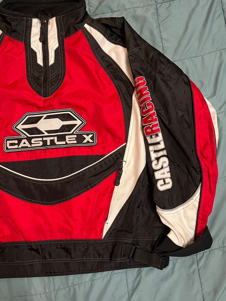 Castle X Pullover Lightweight Snowmobile Jacket Coat Men’s Size M