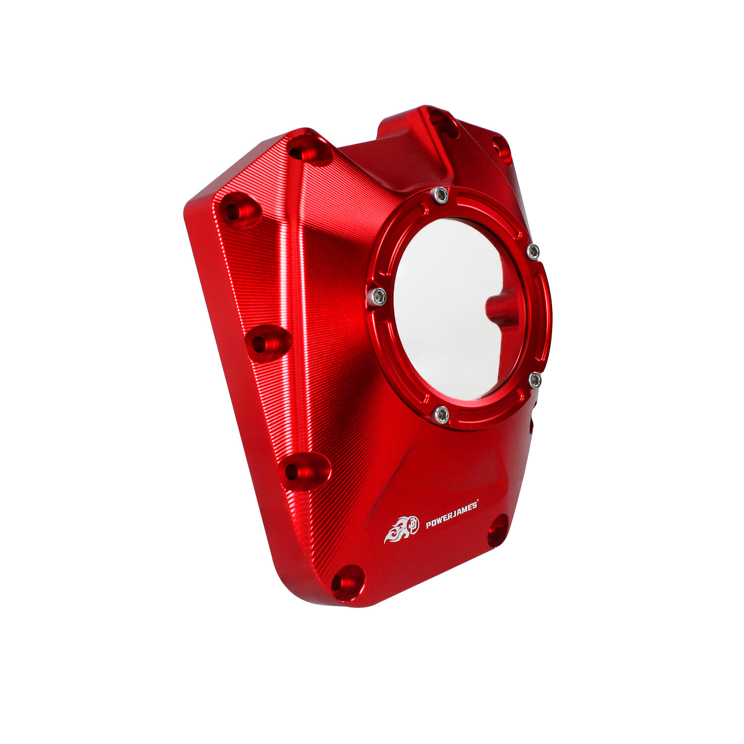 Red Engine Cover Camshaft Cover For Harley 01-17 Dyna Low Rider FXDB FXDF FXDL