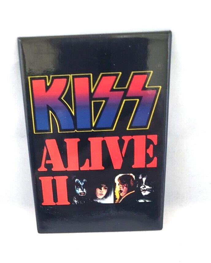 KISS ALIVE II Fridge Magnet 2000 KISS Catalog New 5382