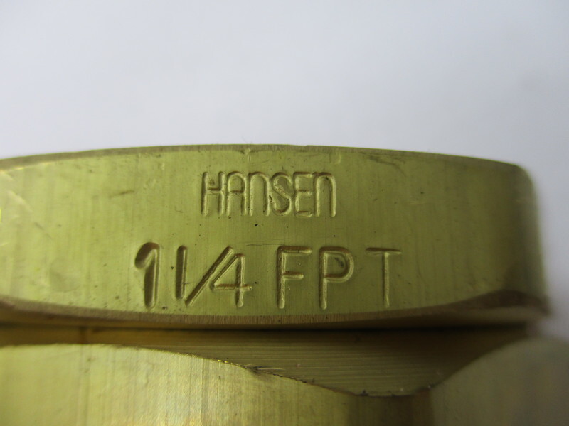 HANSEN 1-1/4FPT NSNP