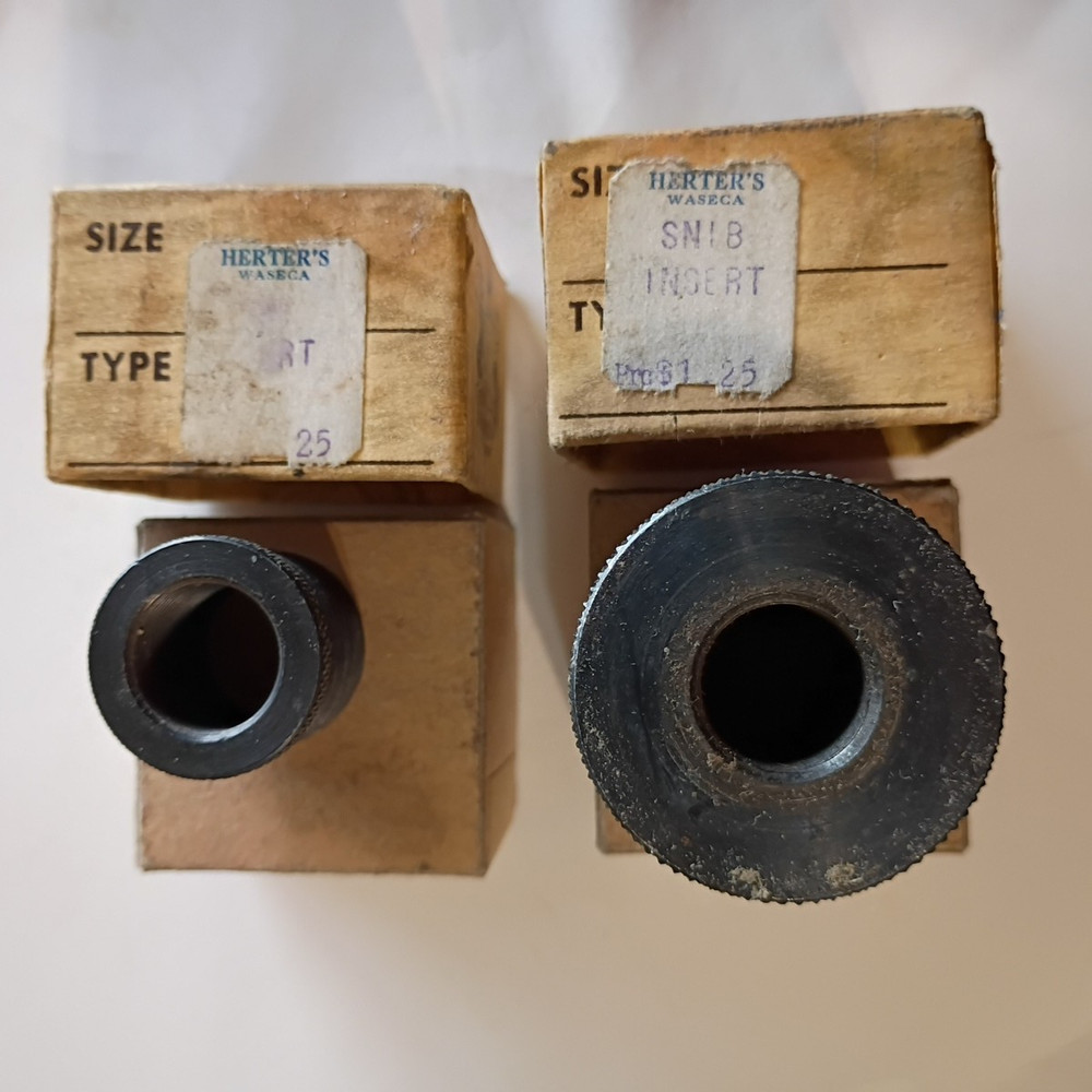 2 Herter's Lot - SN1B Adapter Insert & Additional Vintage Insert With Boxes