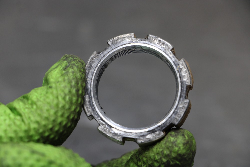 2012 Kawasaki KLX250S Triple Tree Steering Nut