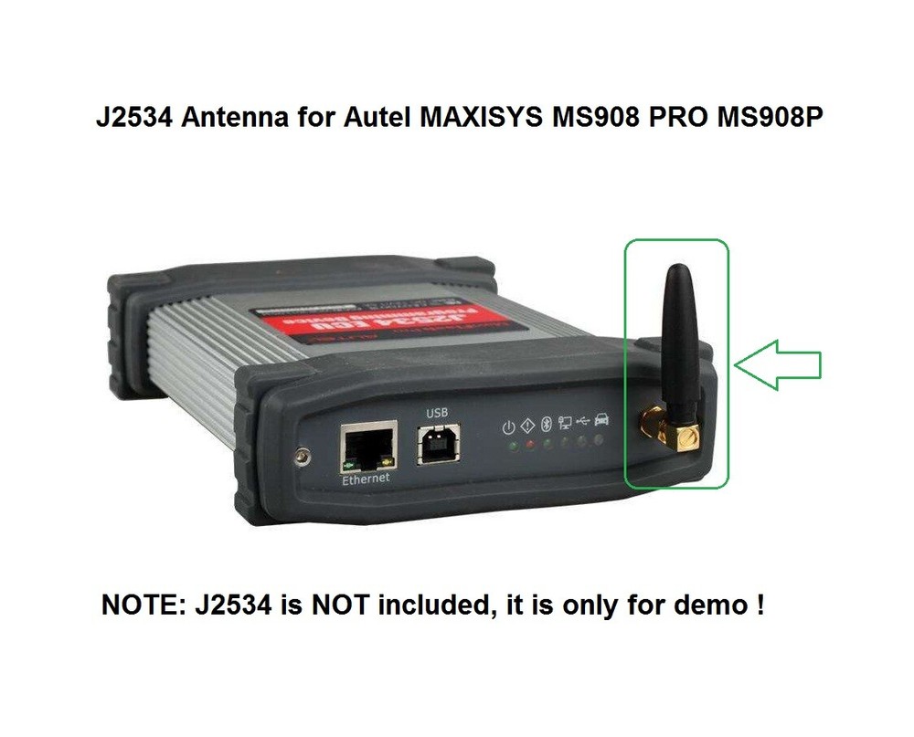 J2534 Antenna Replacement for Autel MaxiSys ECU Programming Box MaxiFlash Pro