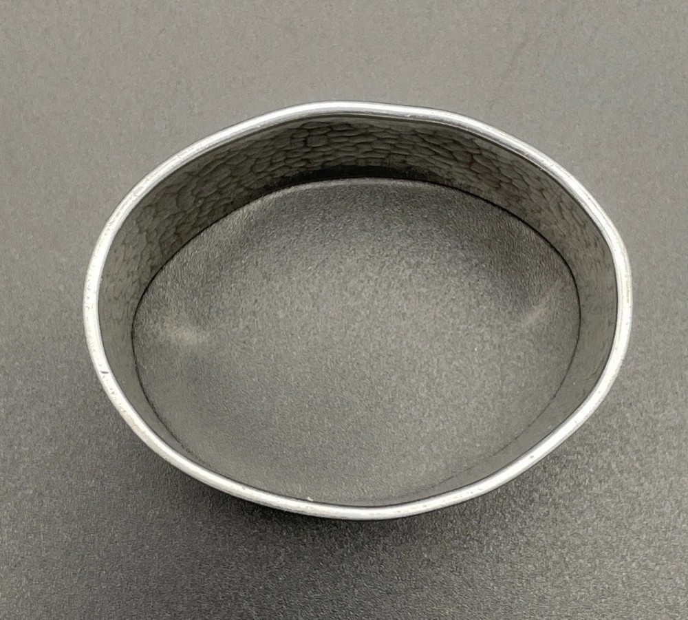 Sterling Silver Napkin Ring Engraved Name “Alvin” Webster