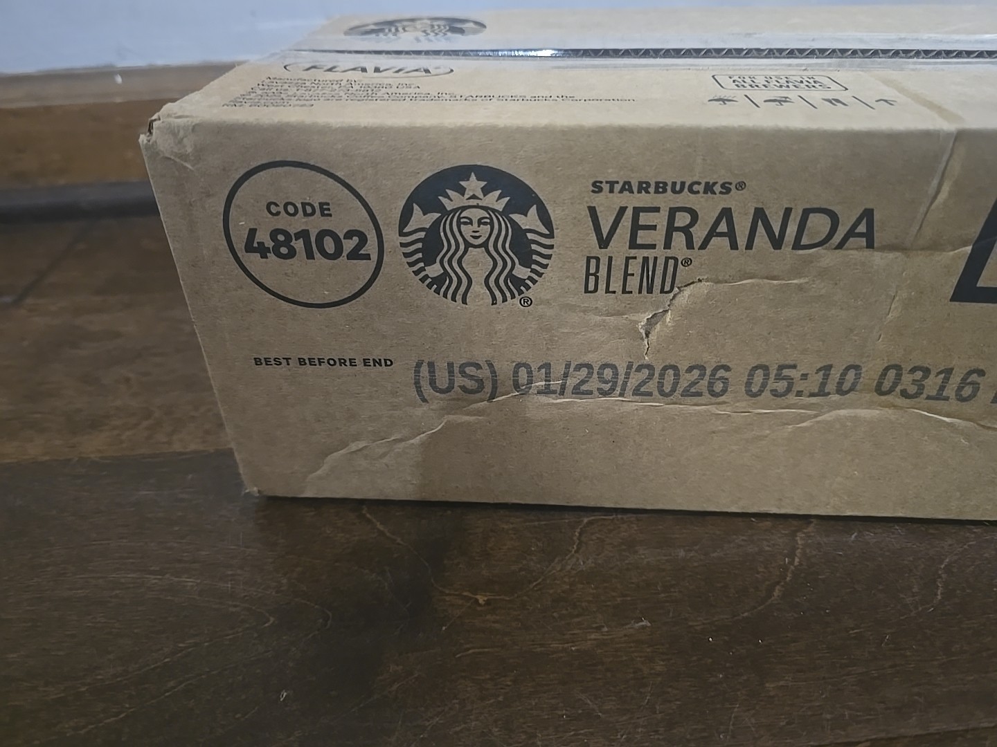 FLAVIA 48102 Starbucks Coffee Freshpack - Veranda Blend (76/CT) New 1/29/26