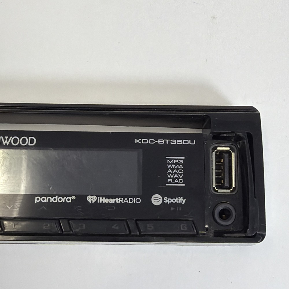 Kenwood KDC-BT350U Faceplate Only OEM Replacement Panel Bluetooth