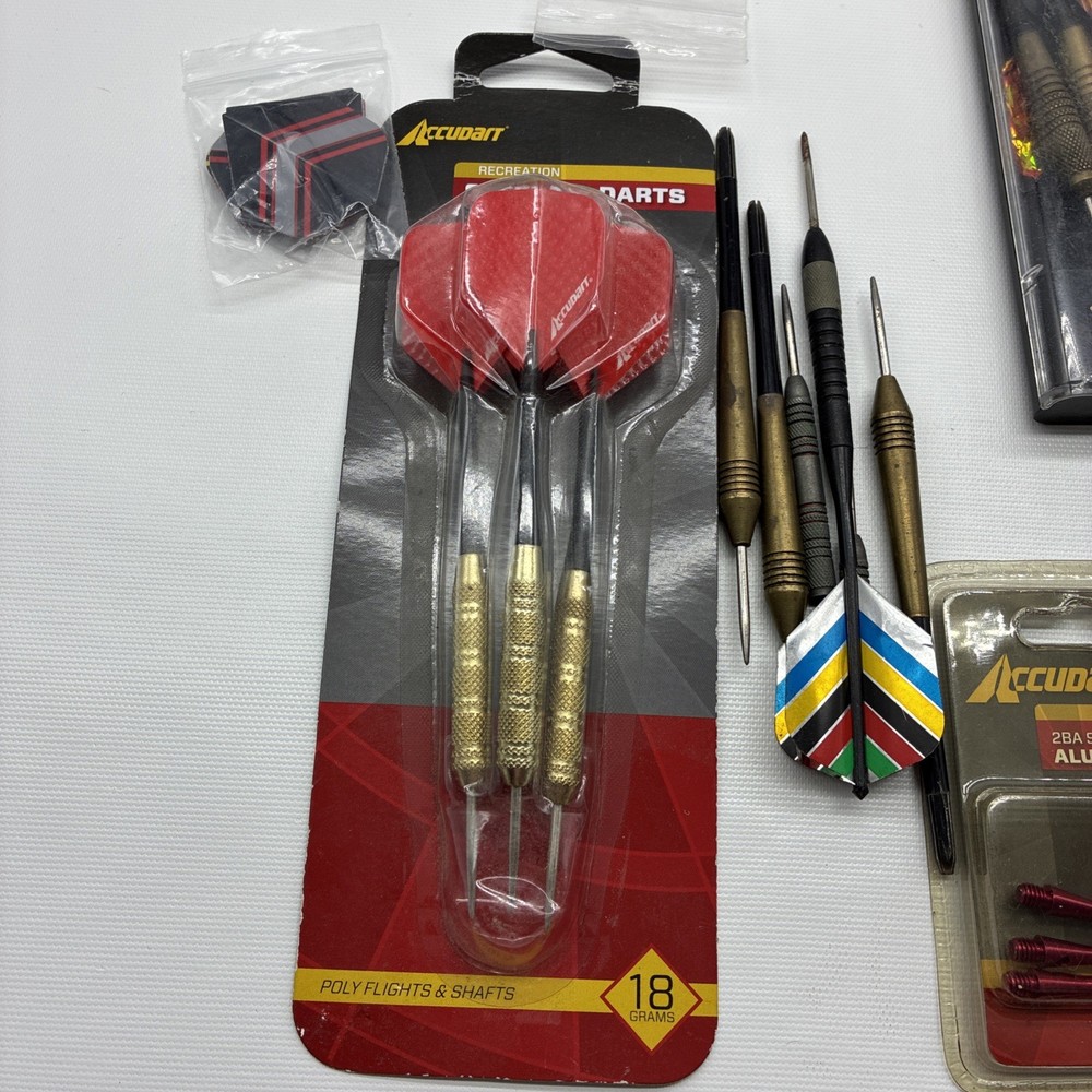 Lot Mixed Darts Flights Tips Assortment