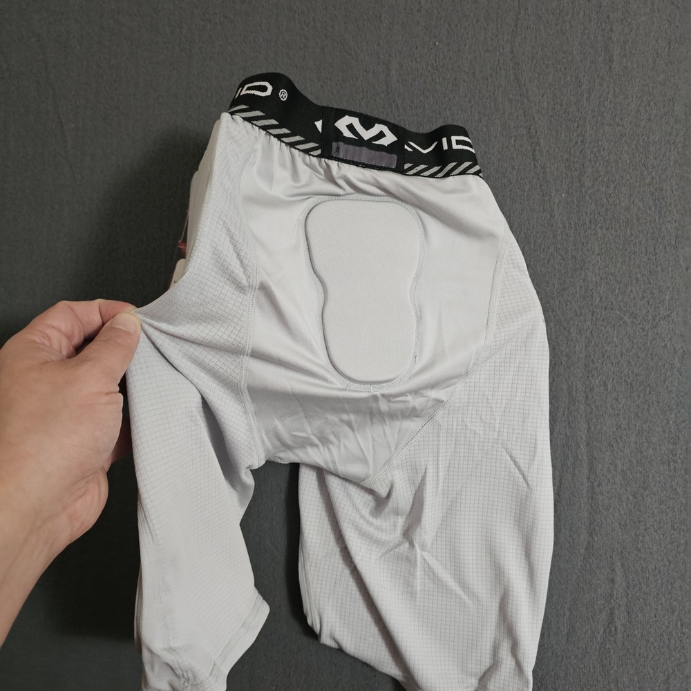 Mcdavid Rival Integrated Small 5-Pad Girdle Gray Padded Shorts
