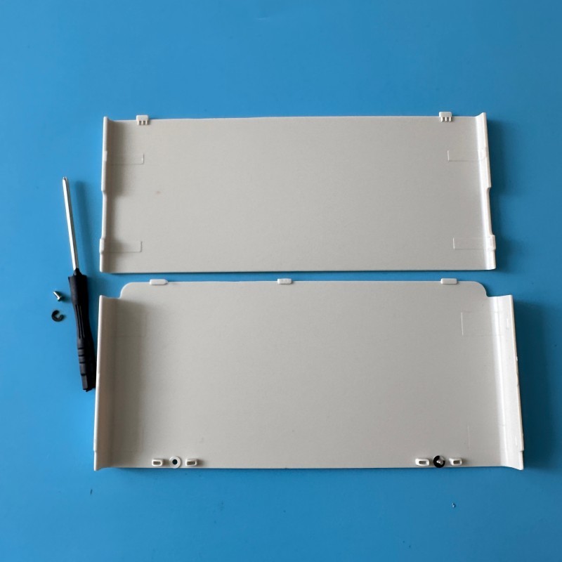 Top + Bottom Plates Cover Housing Shell Faceplate Case For 2015 Nintendo New 3DS