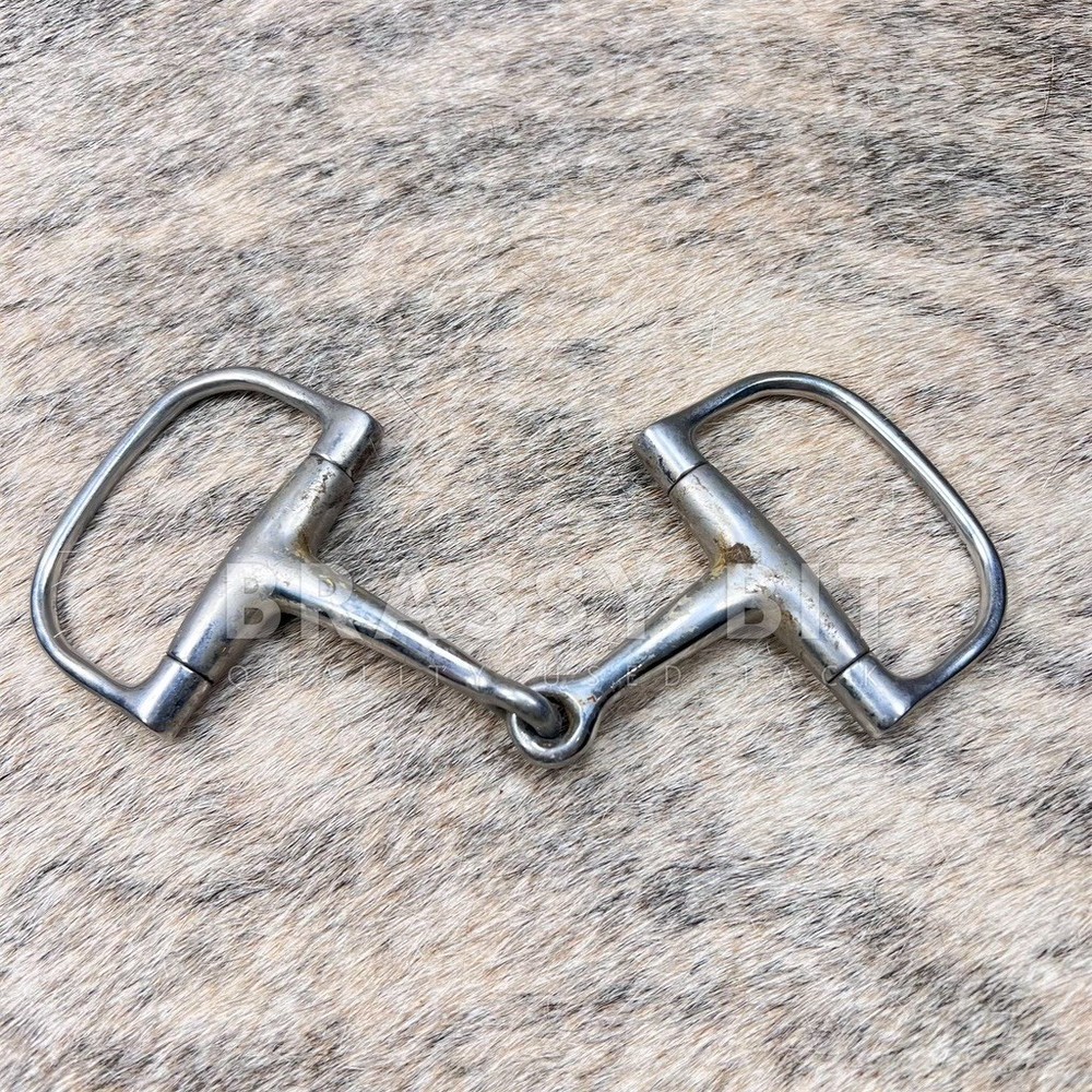 4.75" D Ring Snaffle Bit