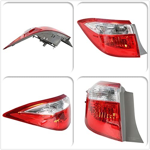 Outer Left Tail Light Assembly Replacement for Corolla 2014-2016 OE-Style