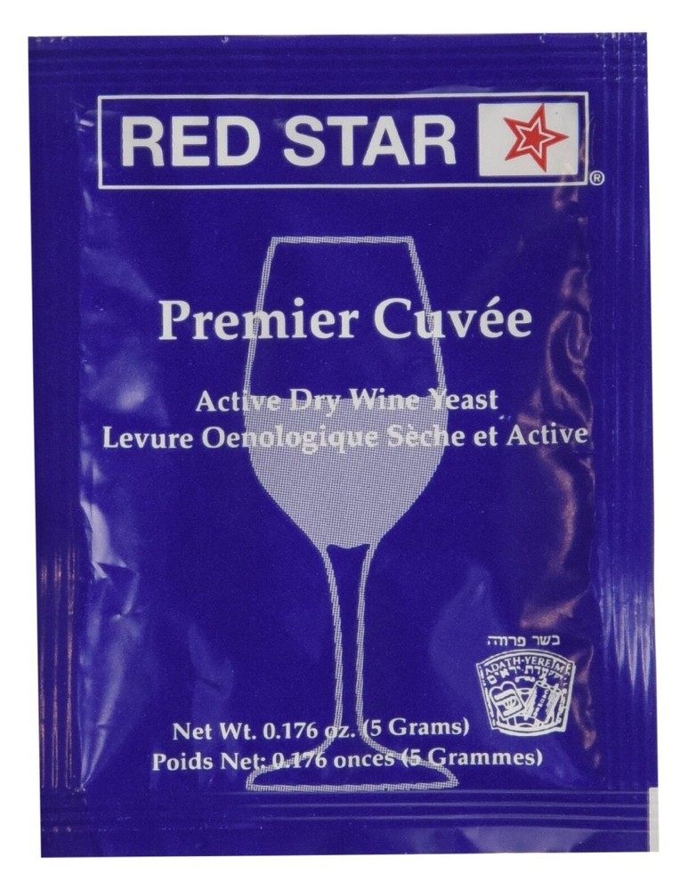 Red Star Premier Cuvee Yeast 10 Packets