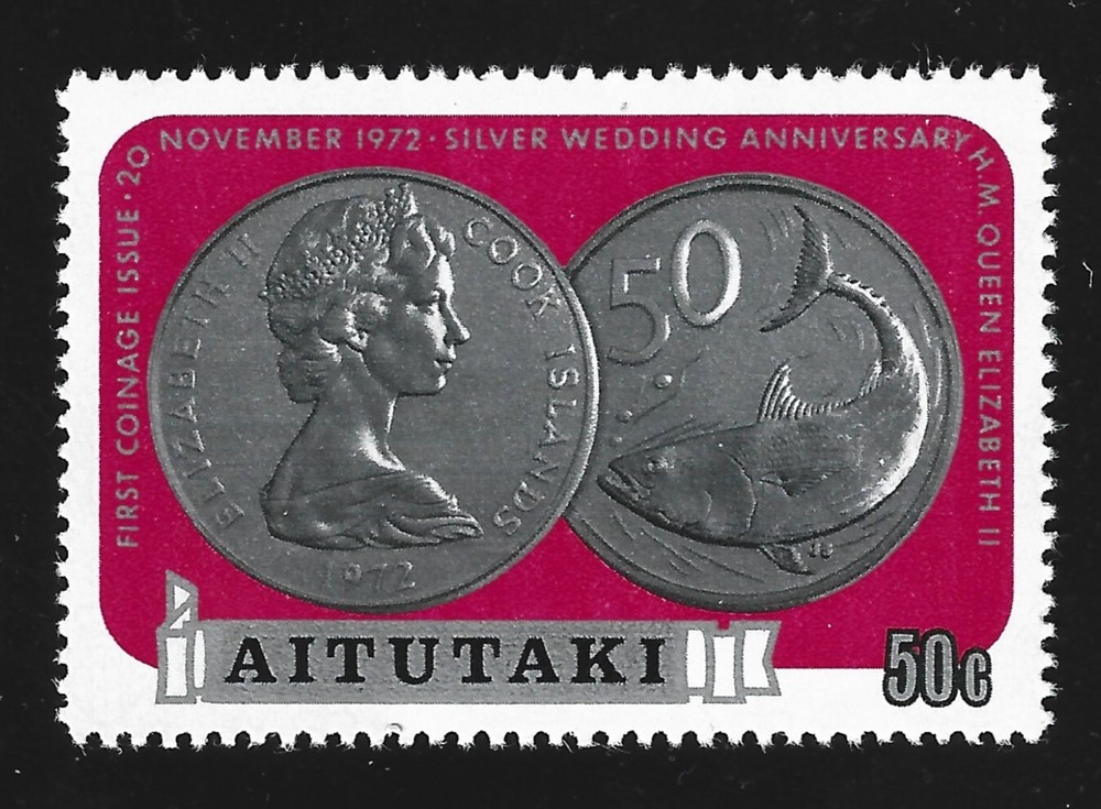 Aitutaki Stamp Scott 71 MNH