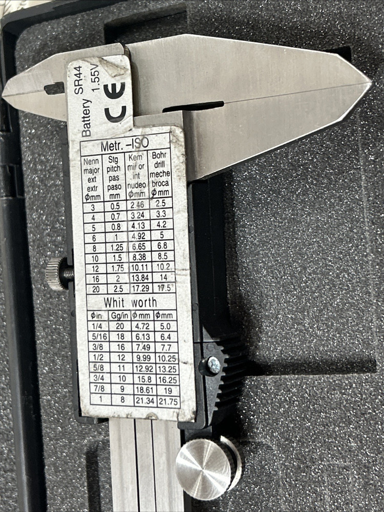 MATCO TOOLS DC601A Digital Caliper 0-6" / 0-150mm | Hard Case