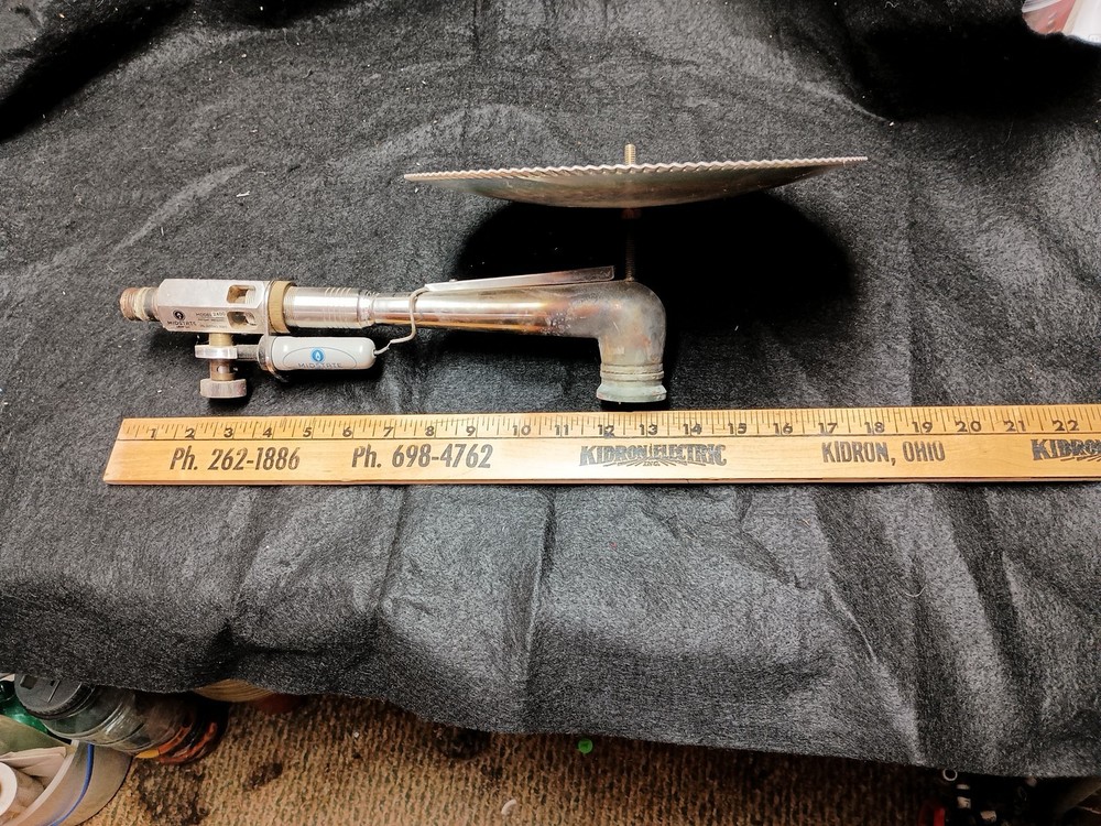 Midstate Model 2400 Gas Light with Heat Shield & Spark Ignitor