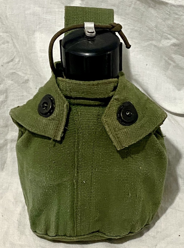 1944 Pattern British Army Webbing Water Bottle, Cup and Pouch Set