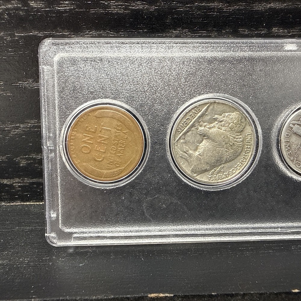 1936 U S MINT SET (3 SETS LOT)- 90% SILVER COINS .