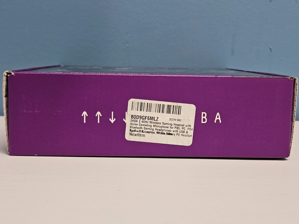 EKSA E5BT 2.4 GHz Wireless Gaming Headset Dongle, Bluetooth, or Wire - New