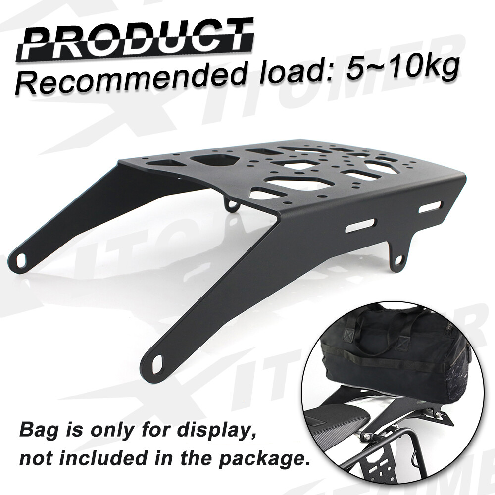 Fit For HONDA CRF250L 2012-2020 Rear Luggage Rack & Side Carrier Pannier Rack