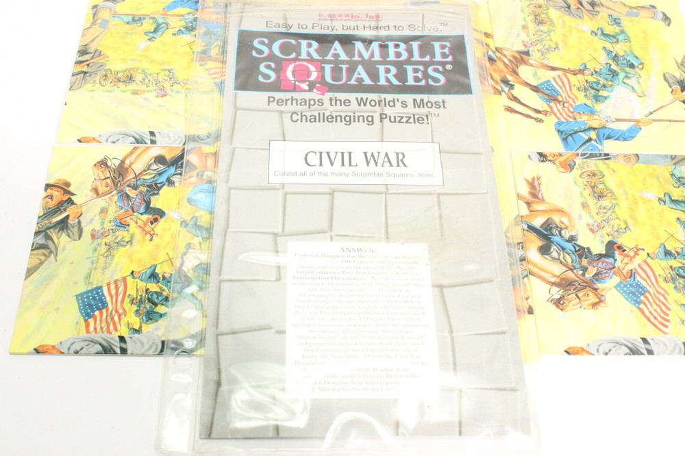 Scramble Squares Civil War Game Puzzle