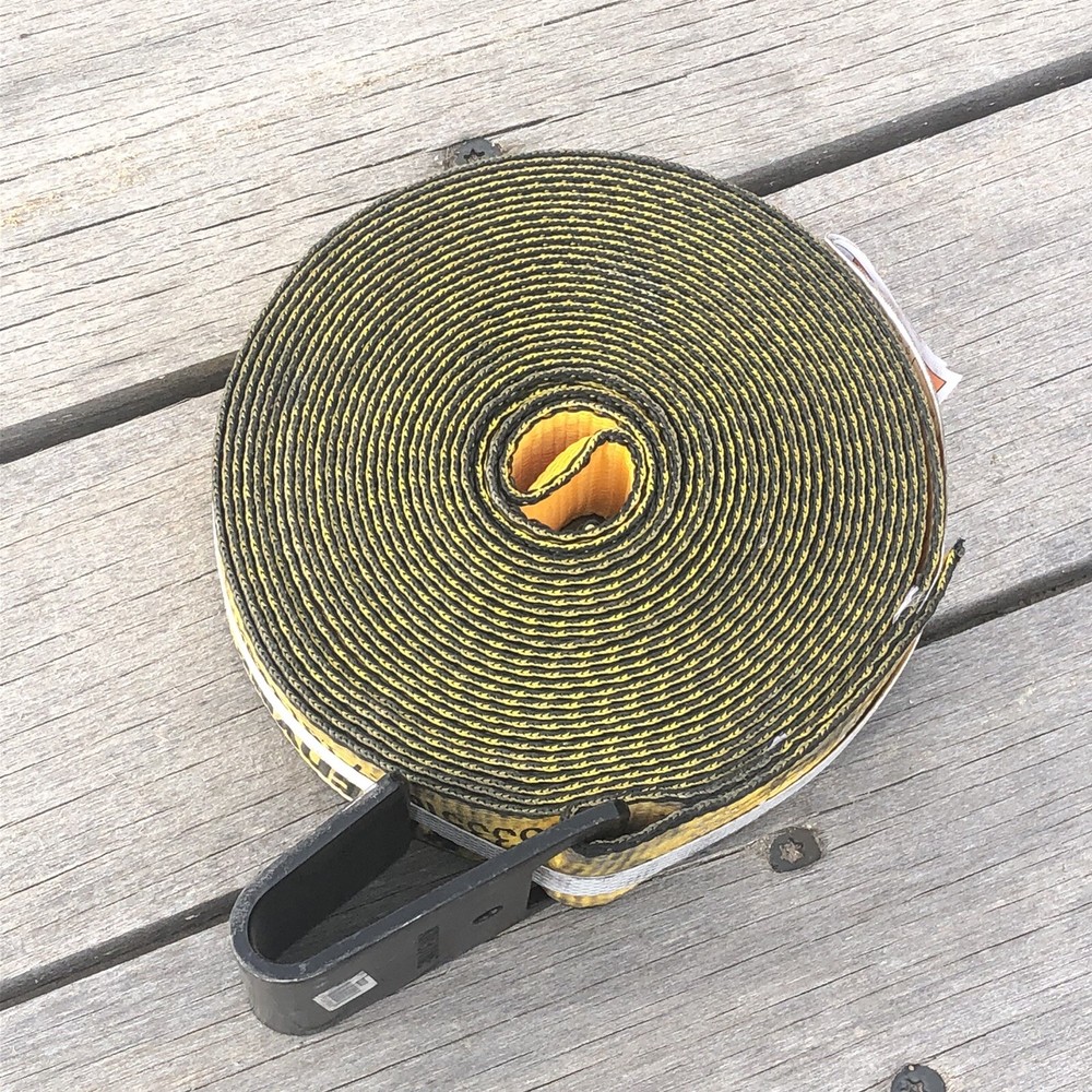 Kinedyne Winch Strap With Flat Hook 2” X 30Ft