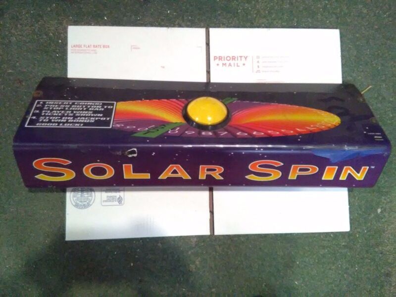 solar spin arcade control panel #1006