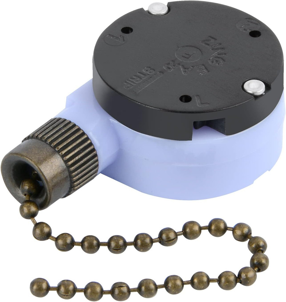 ZE-228s 2 Speed 3 Wire Ceiling Fan Switch Pull Chain Switch Lamps Replacement...