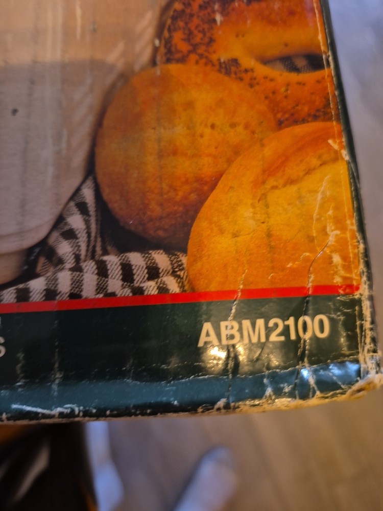 Welbilt The Bread Machine & Dough Maker ABM2100 New In Open Box