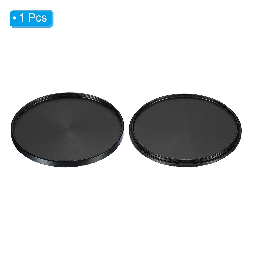 67mm Lens Filter Stack Cap Aluminum Alloy Circular Filter Stacks Black