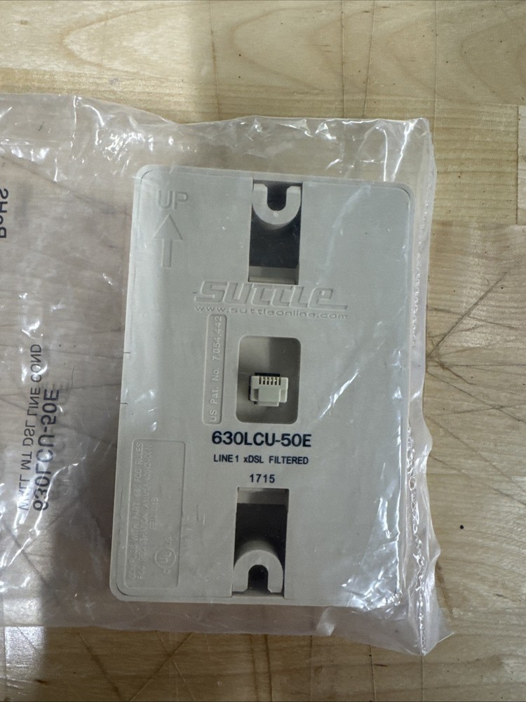 Suttle Wall Mount DSL Adapter Mount Filter 630LCU-50E