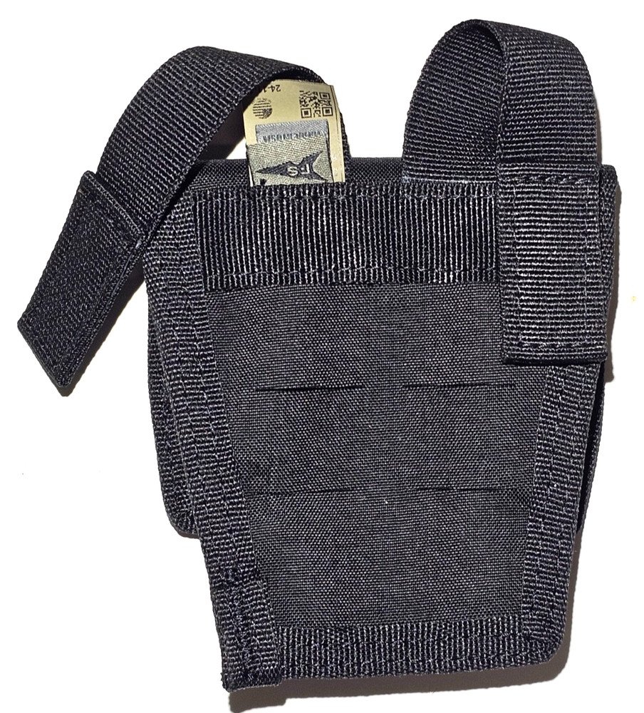 FirstSpear double handcuff pouch Black 6/9 MOLLE hand cuff slip pocket hook loop